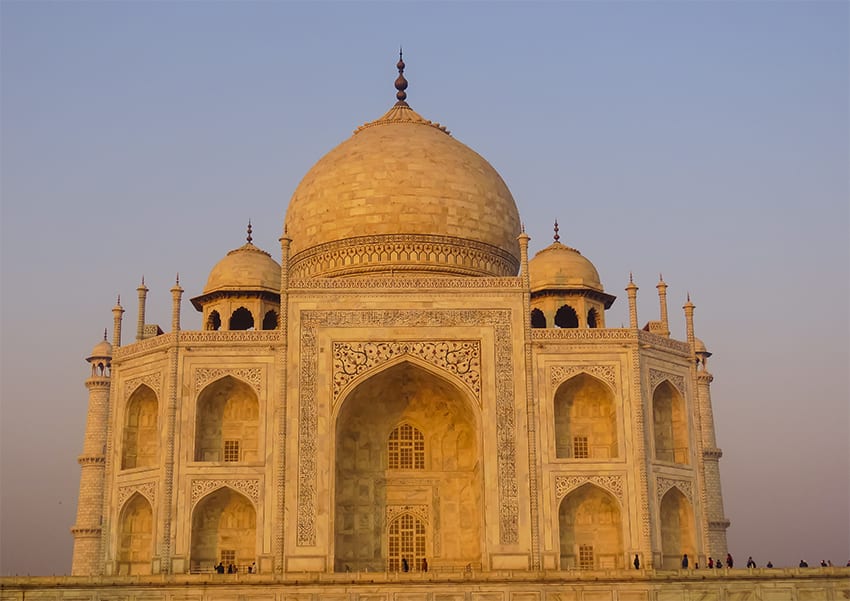 The Taj Mahal - Top 12 Tips To Make Your Visit Awesome! 4 The Taj Mahal from the Guest Quarters