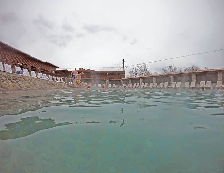 Staying in the Snomads Chalets in Bansko: Review 13 Thermal Spring near Bansko