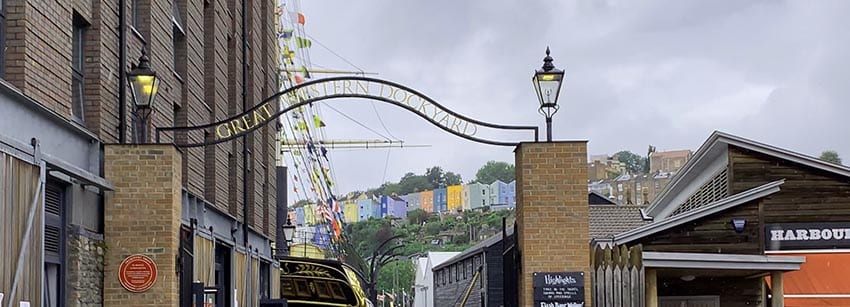 The Gates of the Great Western Dockyard