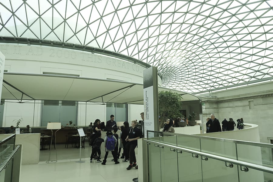 The British Museum, London - 30 Top Tips For Your Visit 11 Great Court Restaurant seating