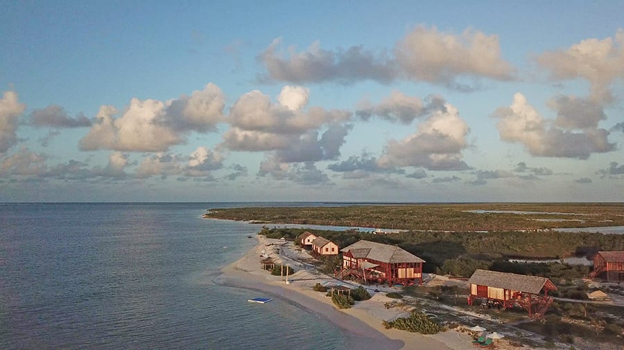 Barbuda Belle at Sunset