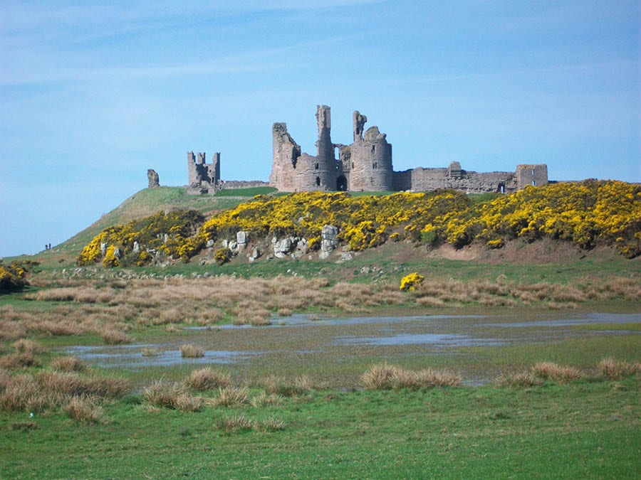 Dunstanburgh Castle Northumberland Lou Messugo