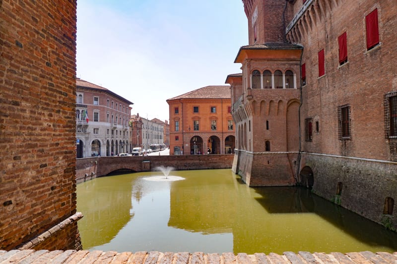 25 of the Best Castles in Italy 17 Castello Estense in Ferrara Italy