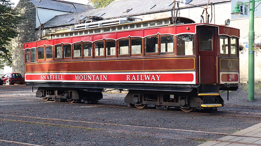 15+ Of The Best Things To Do On The Isle Of Man 6 Snaefell Mountain Railway carriage