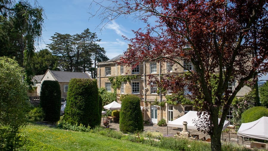 The Burleigh Court Hotel & Restaurant, Luxury in the Cotswolds 30 rear garden