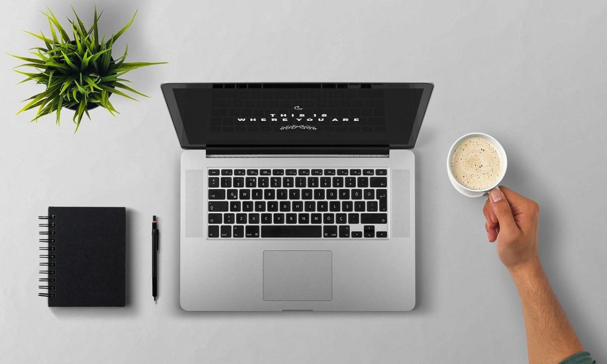 using a laptop when you are working while travelling