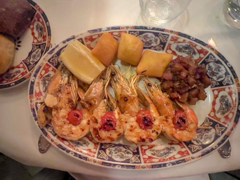 Sawa Taste Of Tunisia: Explore The Amazing Food Of Tunisia 66 Grilled Prawns with potatoes