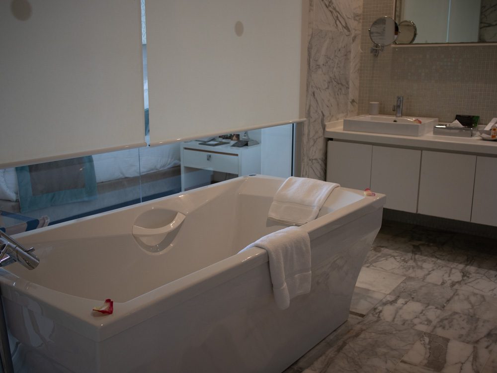 The Elegant VIP Suites at The Royal Thalassa Monastir 7 The lovely deep bath in the Royal Thallasa Monastir