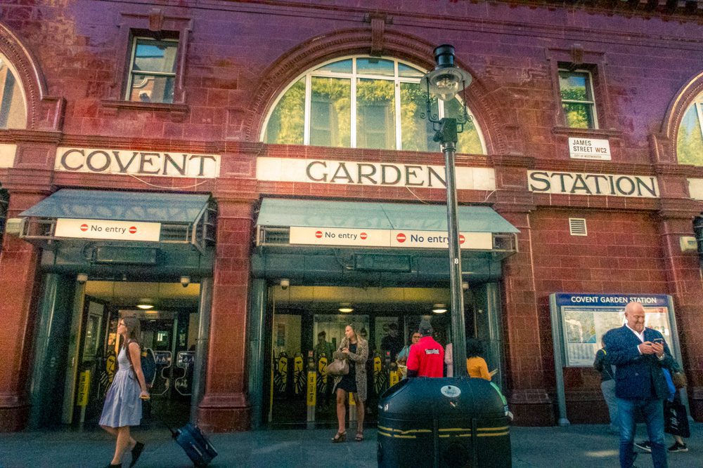Bleisure – Mixing Business And Leisure In London (2025) 17 Covent Garden Tube Station
