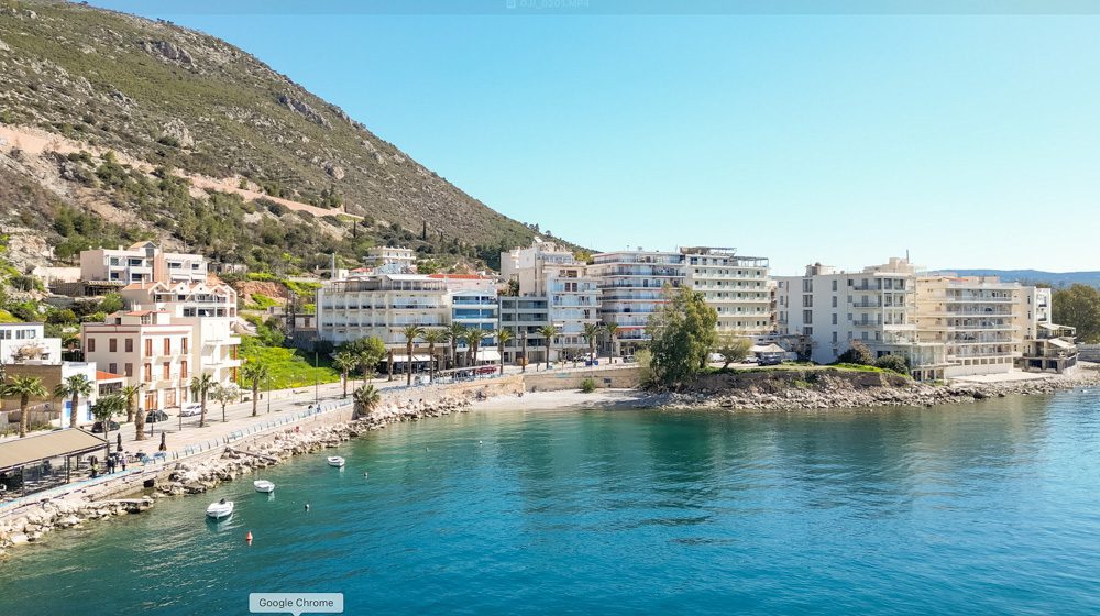 Things to do in Loutraki, Greece - a Seaside Escape in the Peloponnese 20 LOUTRAKI DRONE 1
