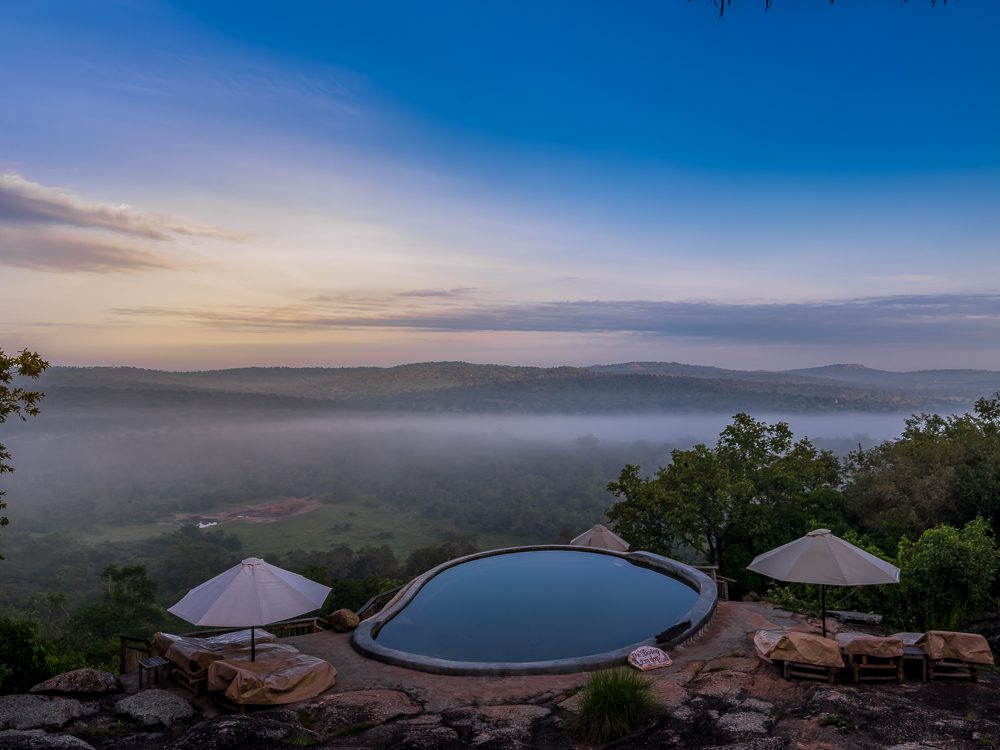 awesome views over Lake Mburo National Park