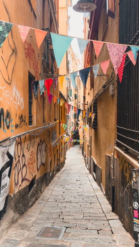 Things to Do in Genoa, Italy: Palaces, Food & Hidden Gems 21 One of the narrow streets in Genoa