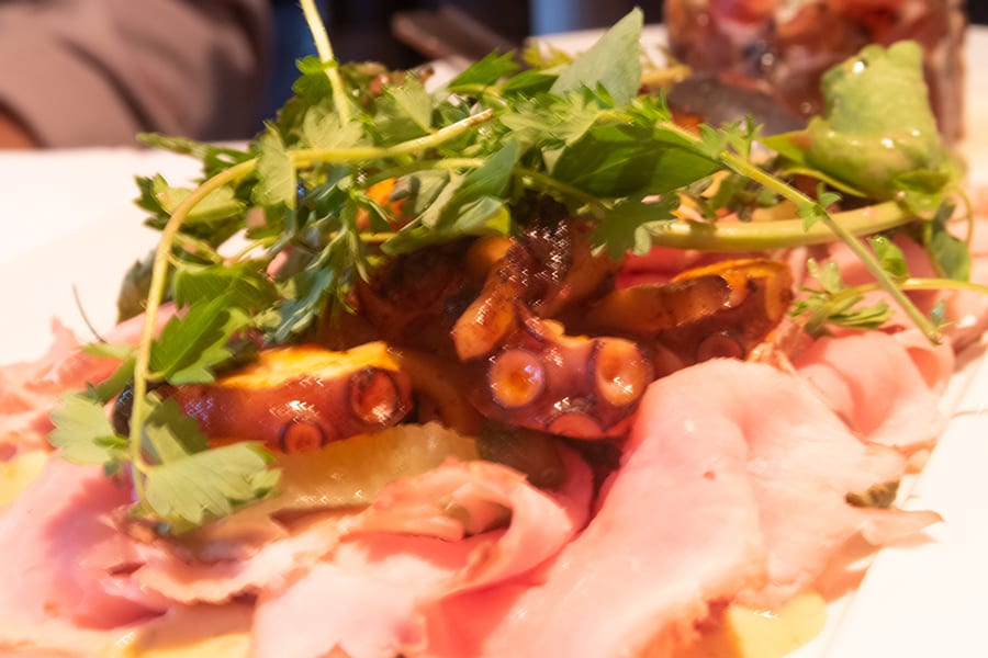 Enjoy An Amazing 48 Hours In Hamburg - What To Do With Your Time 18 Ham with octopus and herb salad