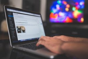blogging with wordpress
